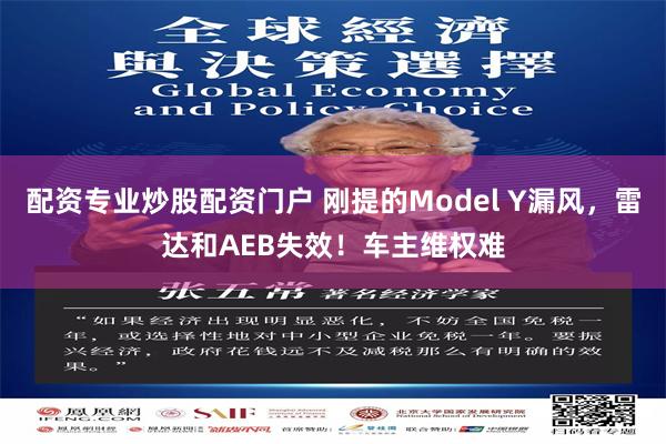配资专业炒股配资门户 刚提的Model Y漏风，雷达和AEB失效！车主维权难