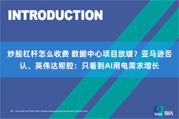 炒股杠杆怎么收费 数据中心项目放缓？亚马逊否认、英伟达帮腔：只看到AI用电需求增长