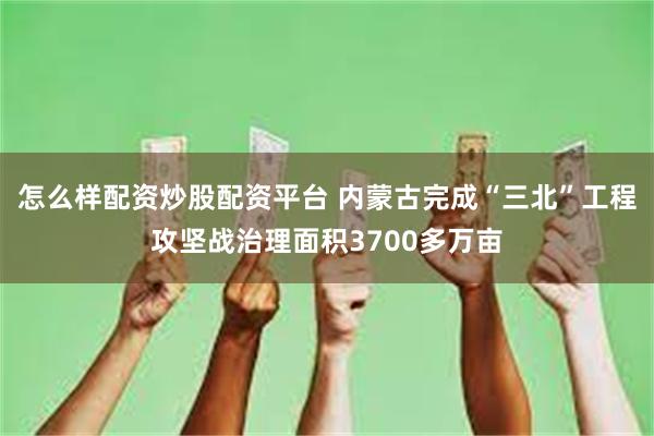 怎么样配资炒股配资平台 内蒙古完成“三北”工程攻坚战治理面积3700多万亩